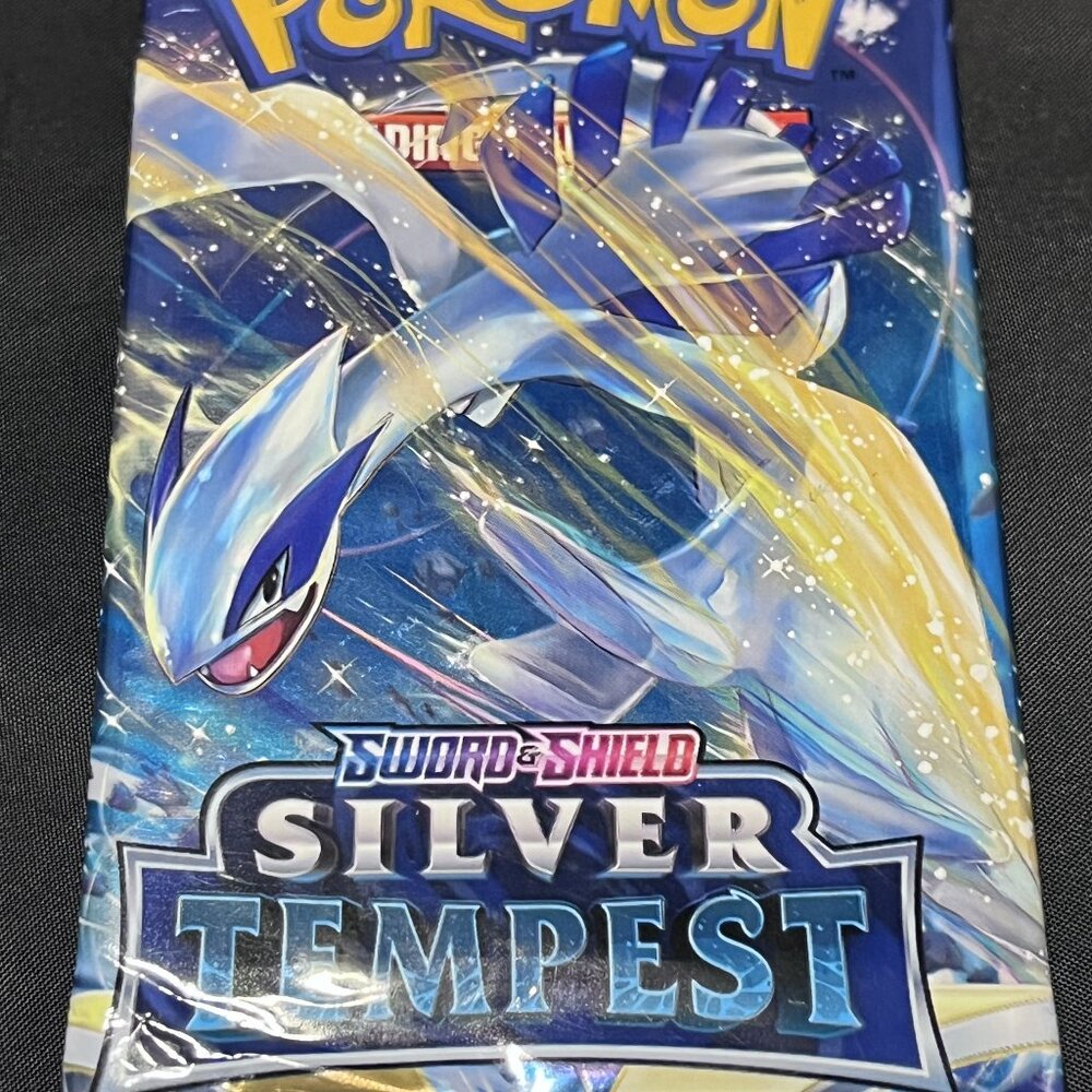 New Sealed Pokemon Sword & Shield Silver Tempest 10 Card Pack